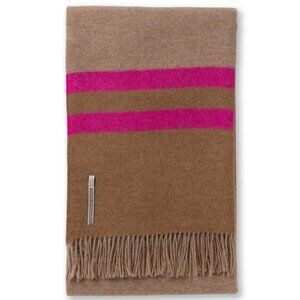 NEW alicia adams alpaca Big Sur Wrap Throw Blanket RETAIL $495